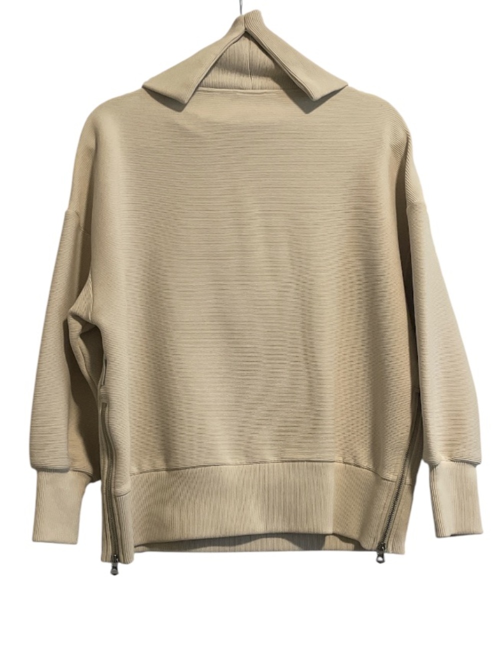 Varley Milton Sweatshirt in Cream Women’s Size Small - Picture 6 of 8